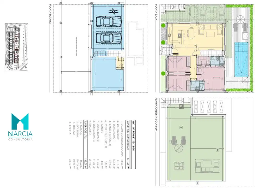 Villa mit Pool zum Verkauf in Nueva Torrevieja - Aguas Nuevas, imagen 6