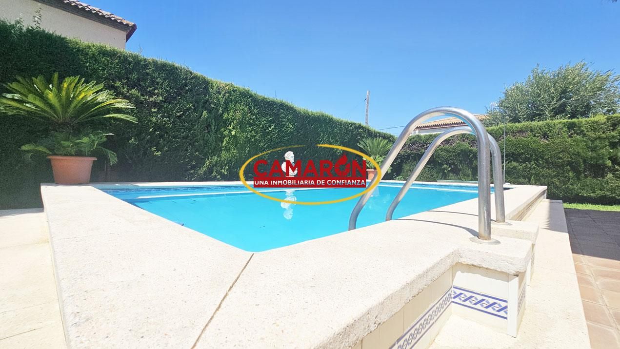 Piscina de Casa o chalet en venta en Palomares del Río
