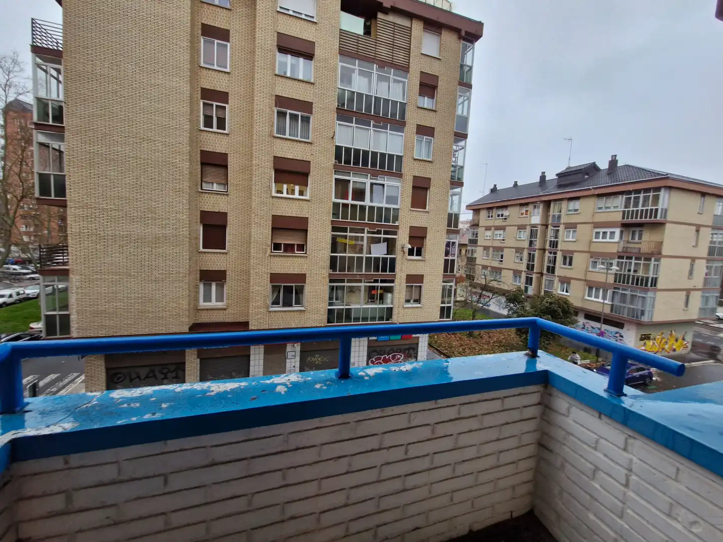 Terraza de Piso de alquiler en Vitoria - Gasteiz con Calefacción, Parquet y Amueblado
