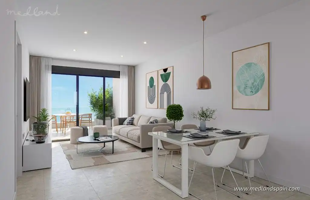 Mini appartamento con piscina in vendita a Los Narejos - Punta Calera, imagen 2