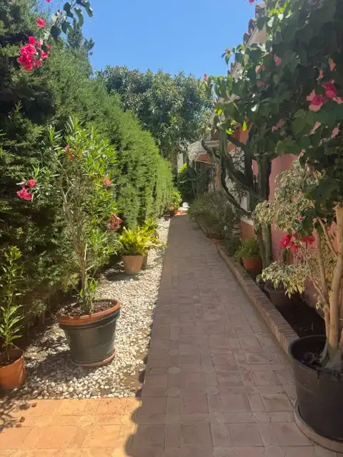 Garden of Houses for rent in Marbella  with Air Conditioner, Heating and Private garden