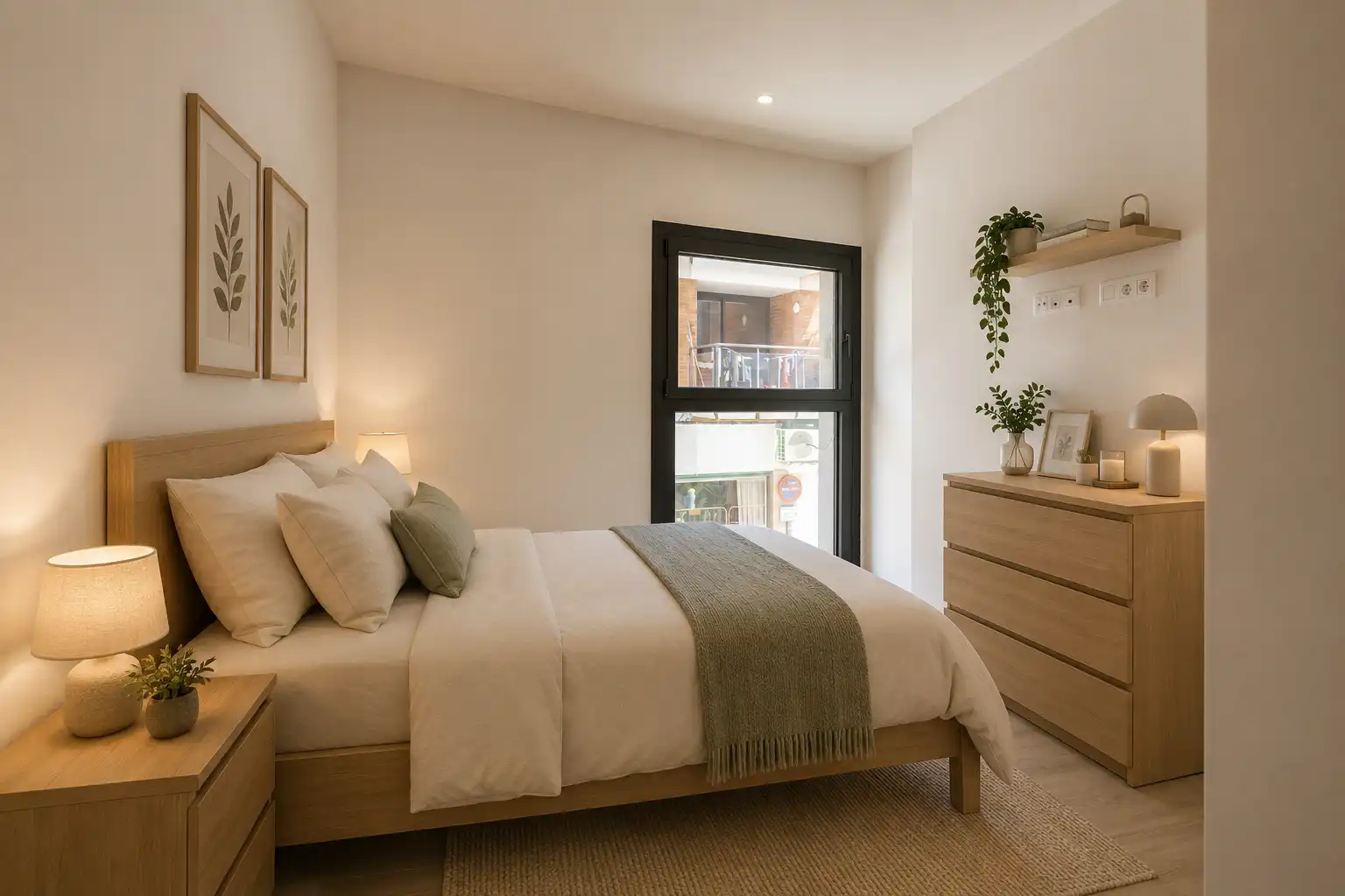 Bedroom of Duplexes for sale in Badalona  with Air Conditioner, Heating and Parquet flooring