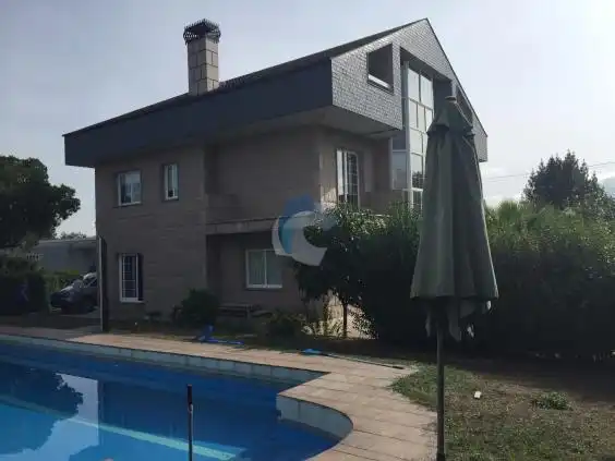 Exterior view of Houses for sale in Ourense Capital   with Private garden