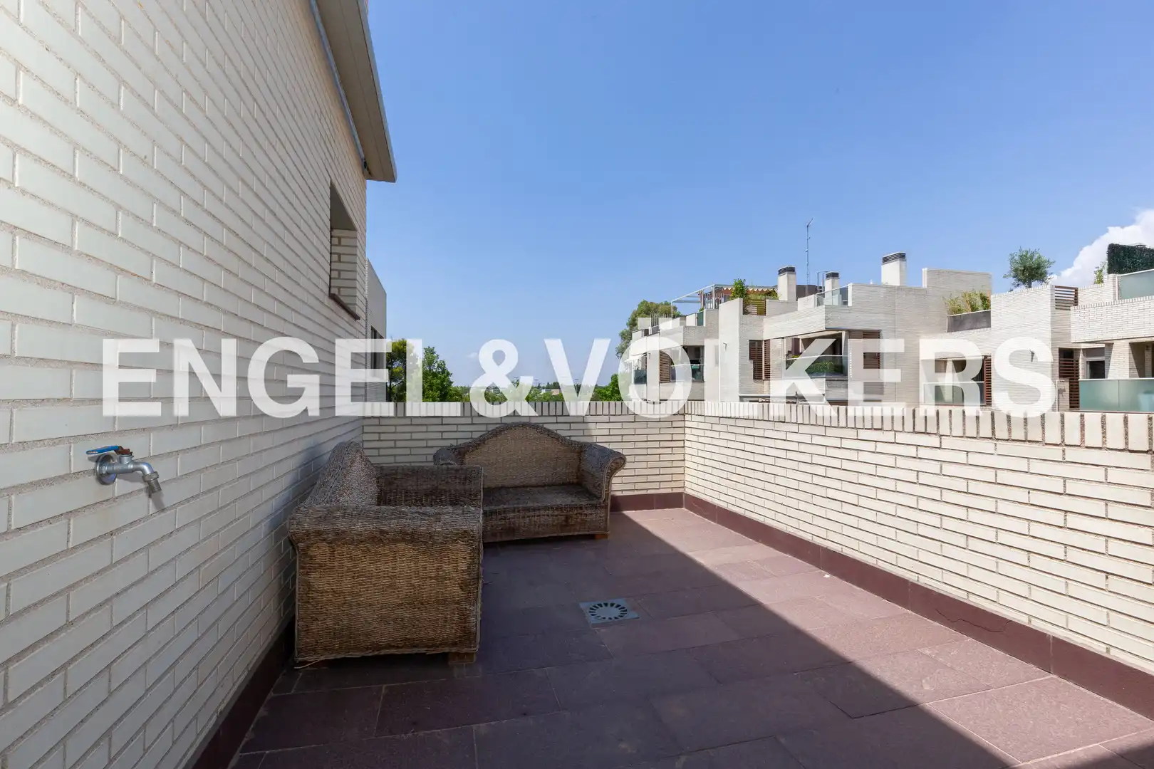 Terraza de Ático de alquiler en Pozuelo de Alarcón con Calefacción, Jardín privado y Terraza
