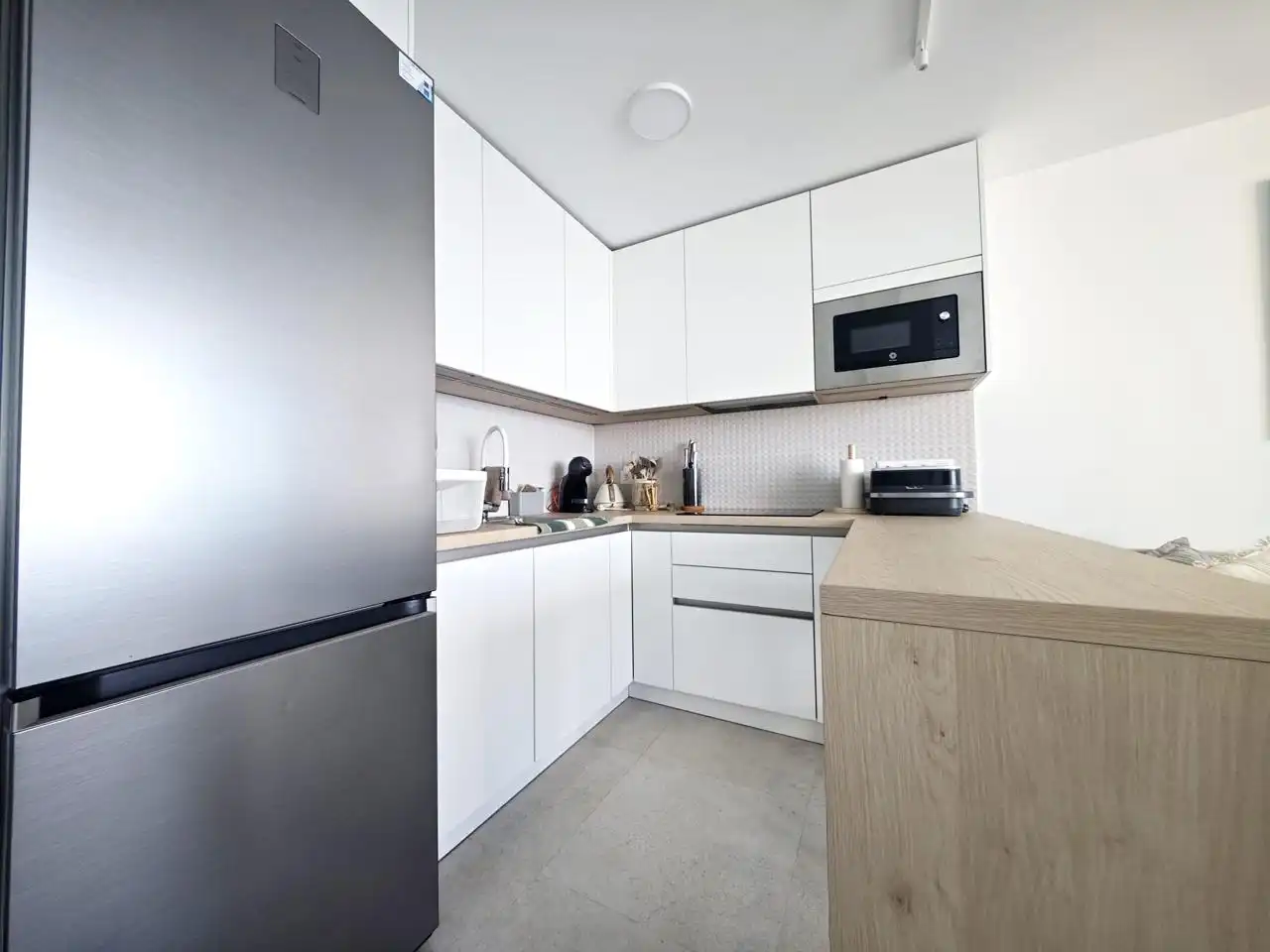 Kitchen of Flat for rent in San Bartolomé de Tirajana  with Furnished, Internet and Community pool
