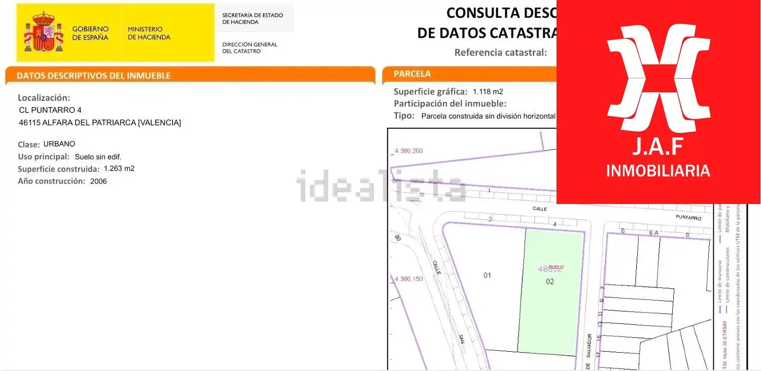 Terrenos y solares en venta en Calle Puntarro, imagen 3
