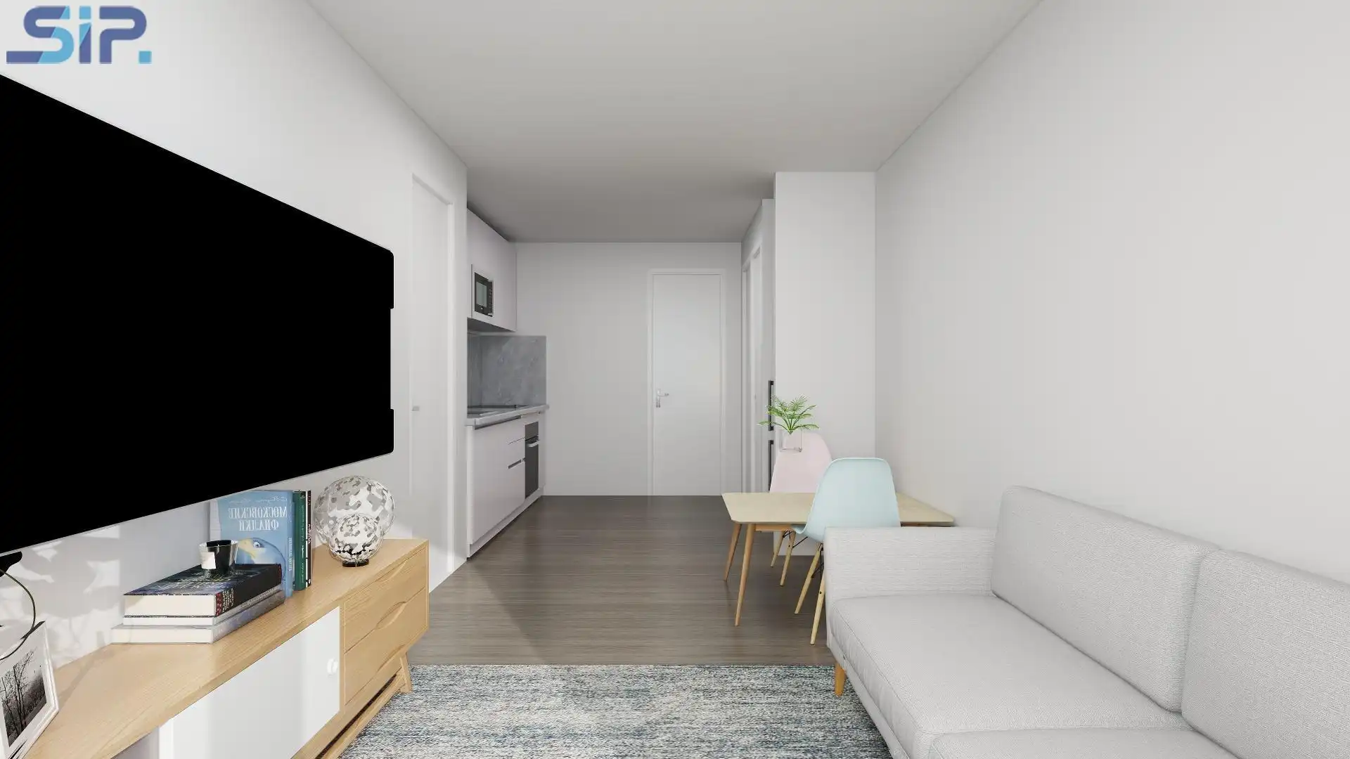 Living room of Flat for sale in Santa Margarida I Els Monjos  with Heating, Parquet flooring and Terrace
