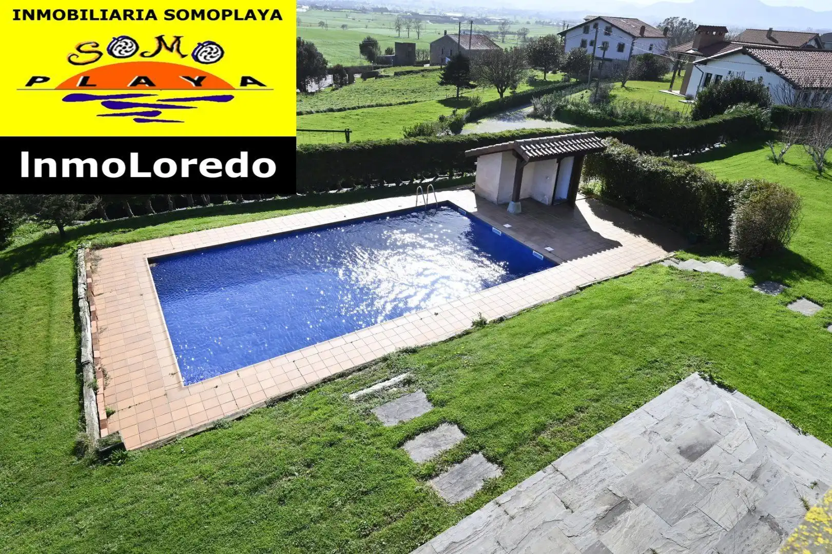 Piscina de Casa o chalet en venta en Ribamontán al Mar con Calefacción, Jardín privado y Terraza