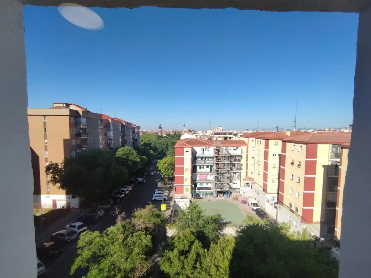 Außenansicht von Wohnung zur untervermieten in Madrid mit Heizung, Terrasse und Möbliert
