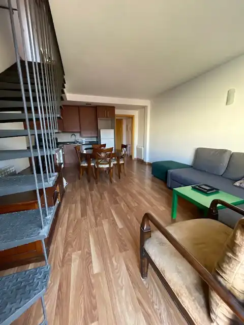 Sala de estar de Dúplex en venta en Rubí con Calefacción, Parquet y Terraza