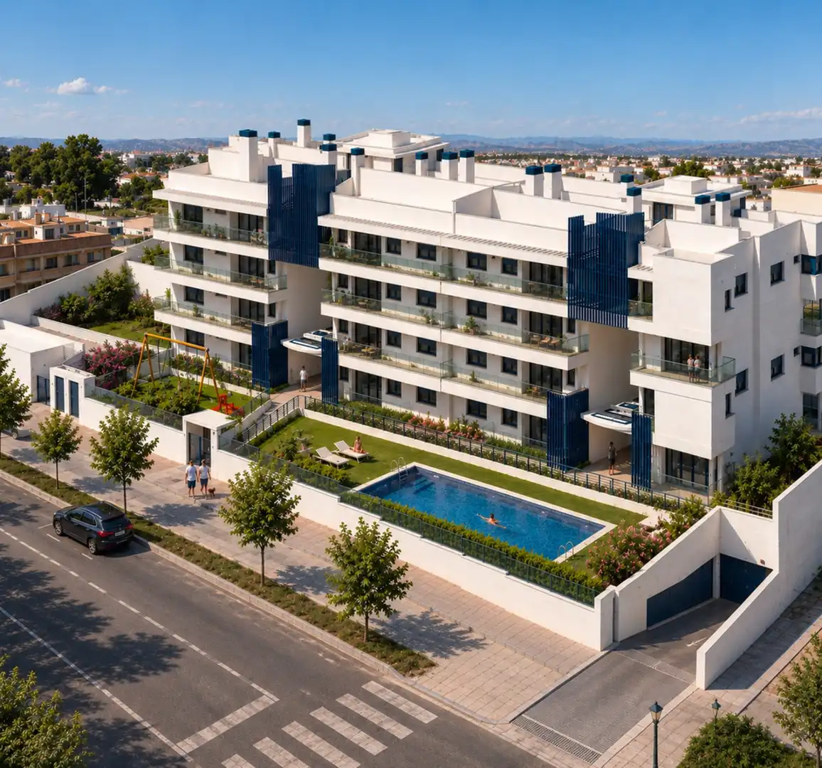 Vista exterior de Pis en venda en Torrox amb Aire condicionat, Calefacció i Terrassa