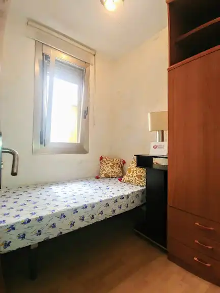 Bedroom of Flat for sale in Barcelona  with Heating, Furnished and Oven