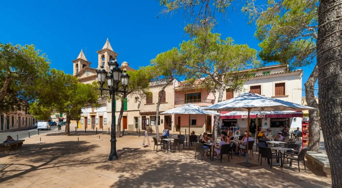 Vista exterior de Apartamento en venta en Santanyí con Aire acondicionado, Calefacción y Jardín privado