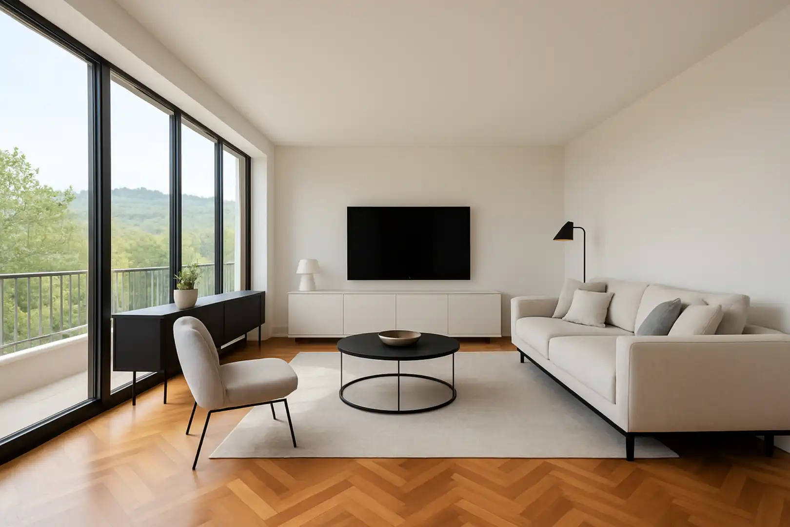 Sala d'estar de Casa o xalet en venda en Zaldibar amb Calefacció, Jardí privat i Terrassa