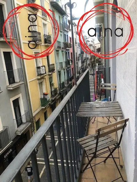 Balcony of Flat for sale in  Pamplona / Iruña  with Air Conditioner, Furnished and Balcony