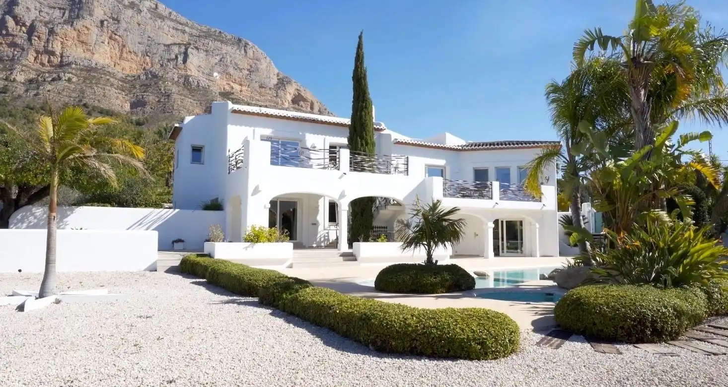 Exterior view of Houses for sale in Jávea / Xàbia  with Air Conditioner, Heating and Private garden