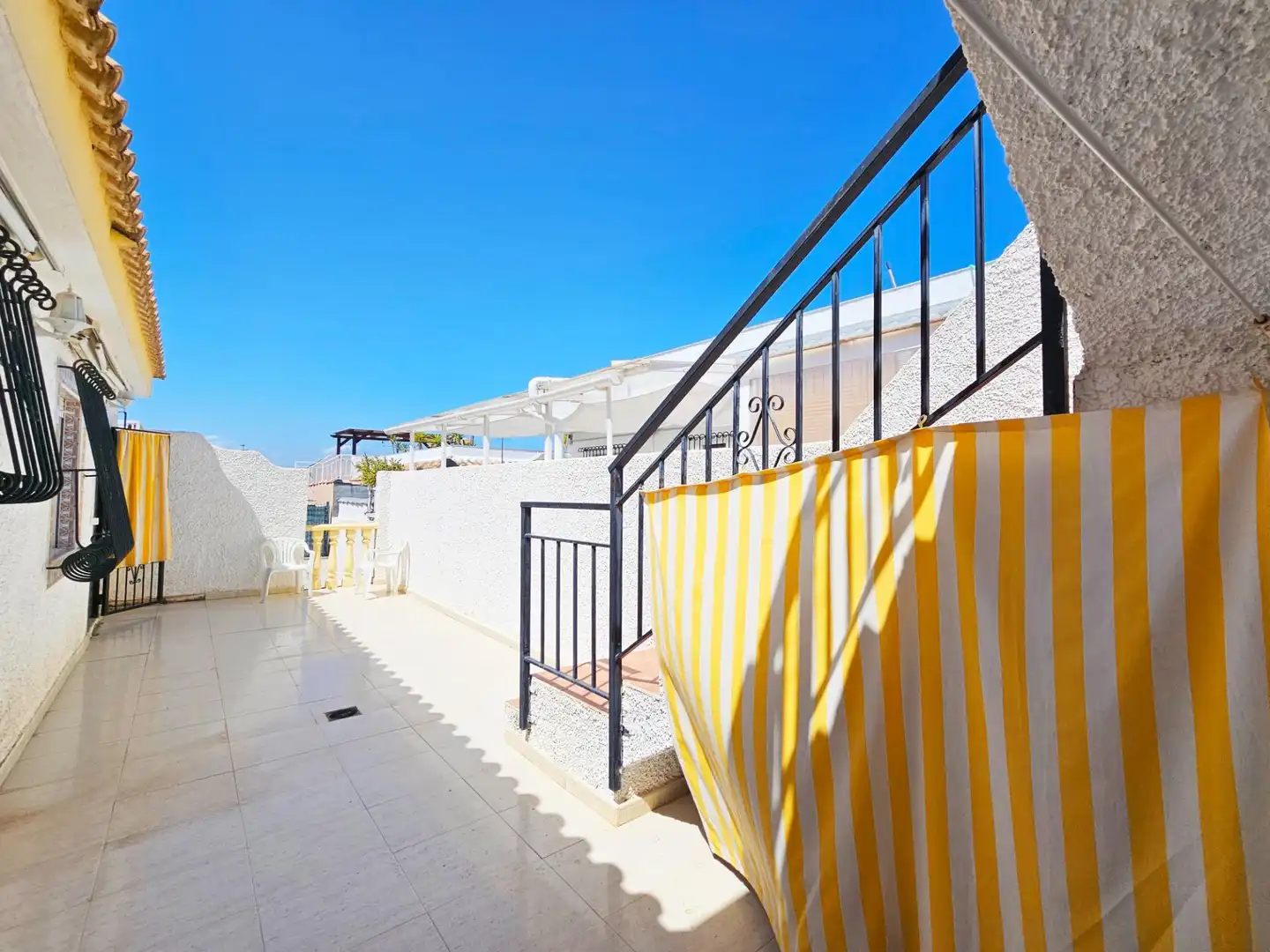 Terrace of Houses for sale in Santa Pola  with Private garden, Terrace and Furnished