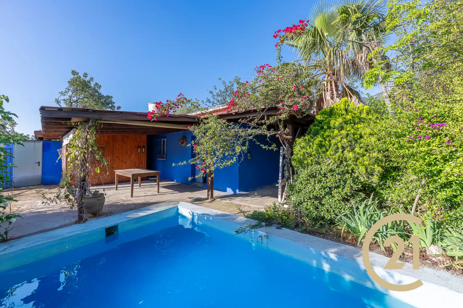 Piscina de Finca rústica en venta en Ojén con Jardín privado, Terraza y Piscina