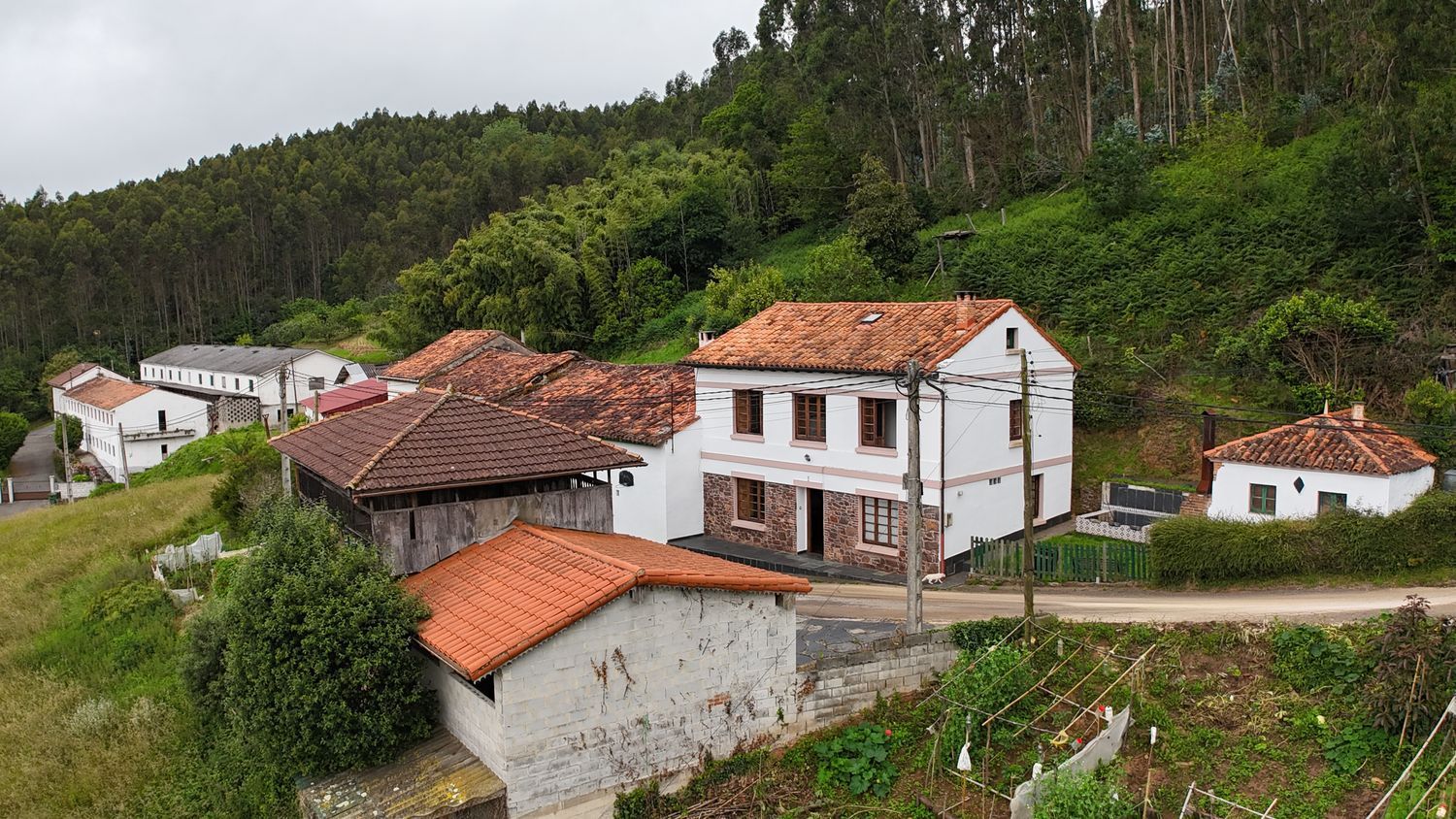 Vista exterior de Casa o chalet en venta en Carreño con Piscina