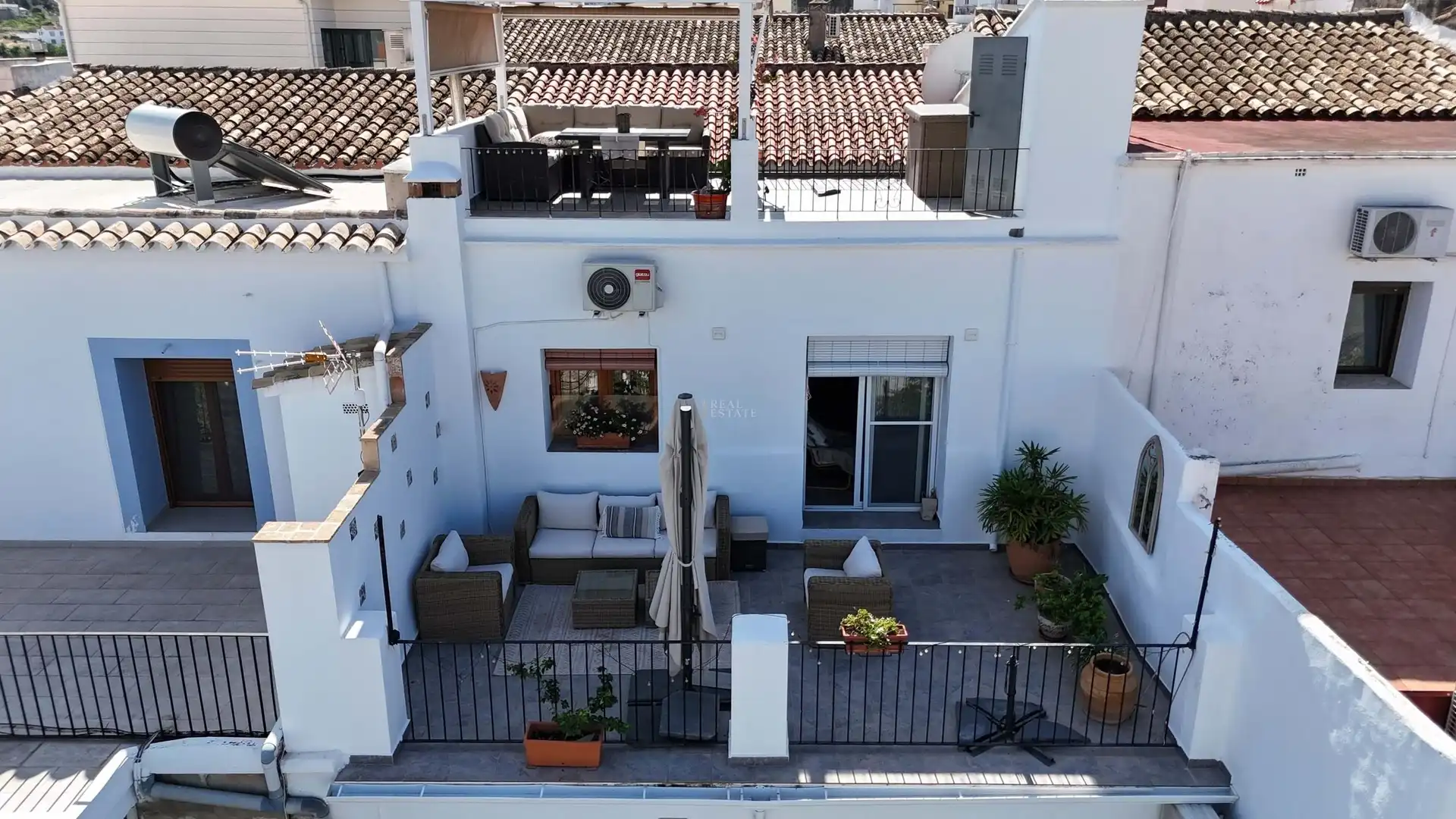 Terrassa de Casa adosada en venda en Orba amb Aire condicionat, Calefacció i Terrassa