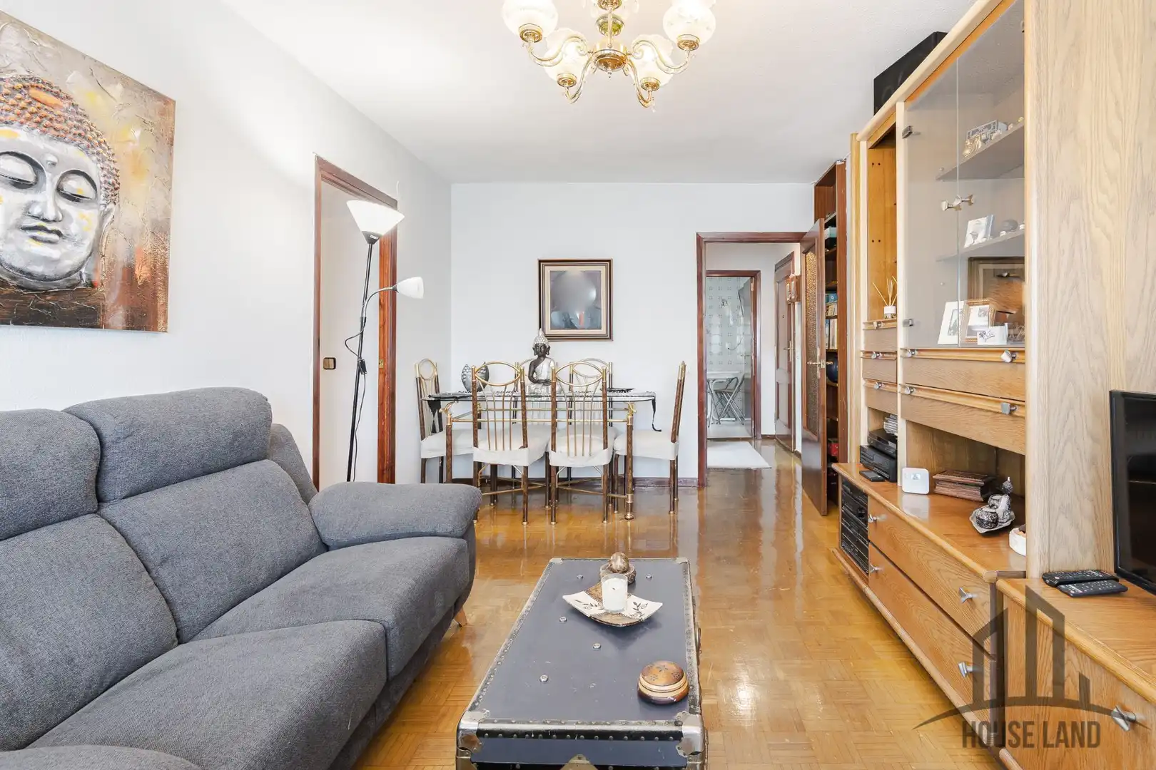 Wohnzimmer von Wohnung zum Verkauf in Algete mit Klimaanlage, Heizung und Gemeinschaftspool