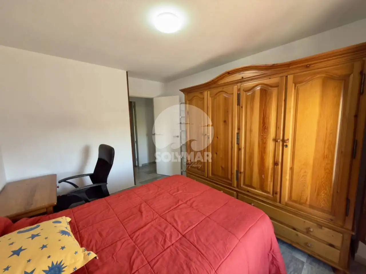 Bedroom of Flat for sale in Vélez-Málaga  with Air Conditioner, Terrace and Furnished