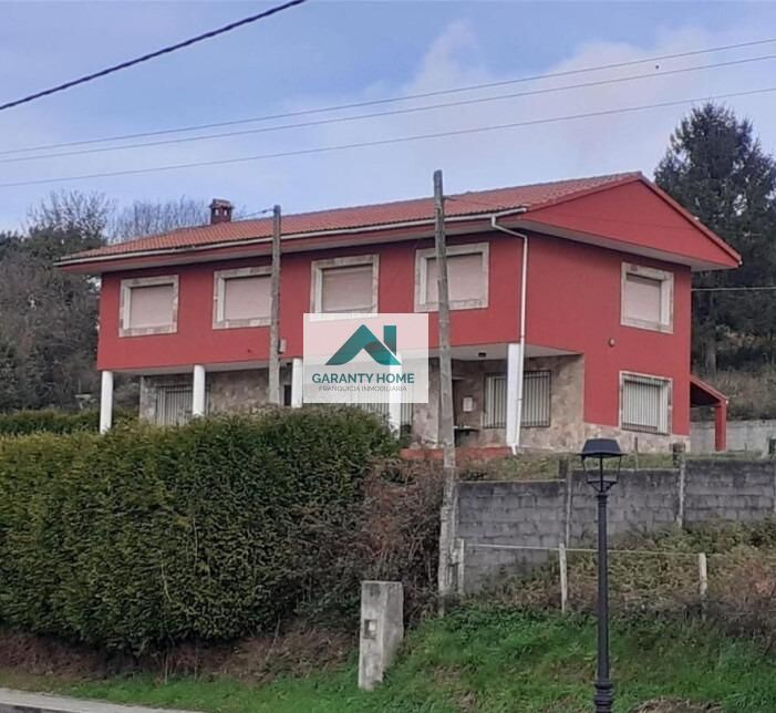 Vista exterior de Casa o xalet en venda en Cesuras amb Terrassa i Traster
