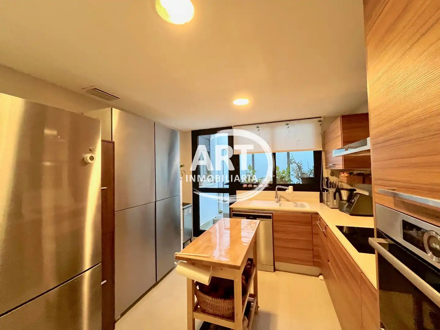 Cocina de Dúplex en venta en Rocafort con Aire acondicionado