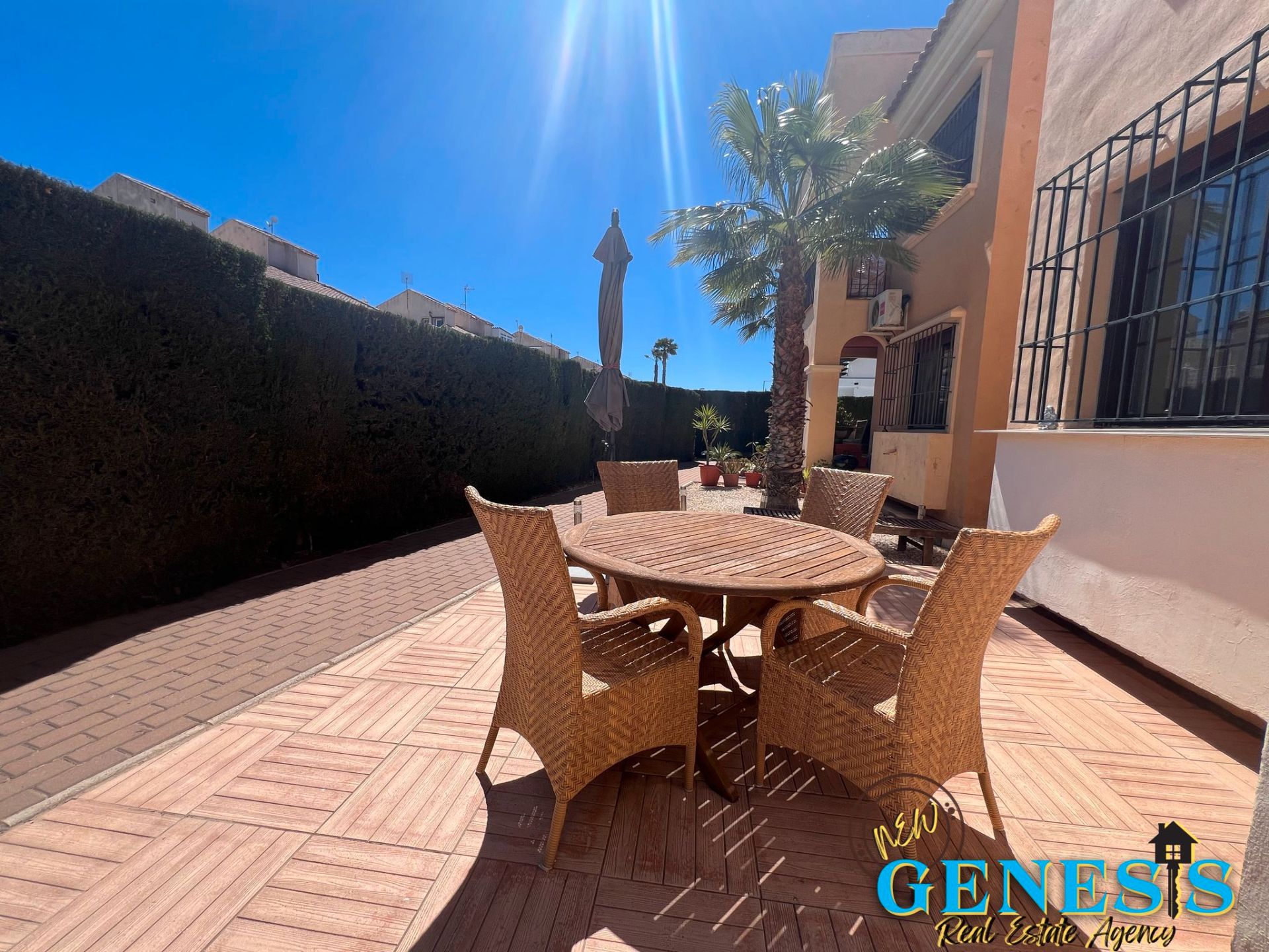 Terrace of Planta baja for sale in Torrevieja  with Air Conditioner, Private garden and Furnished