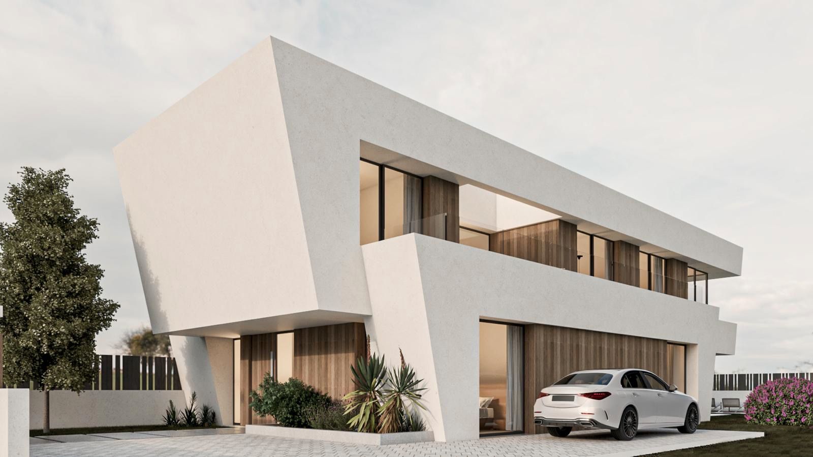 Exterior view of House or chalet for sale in Boadilla del Monte  with Air Conditioner, Heating and Alarm