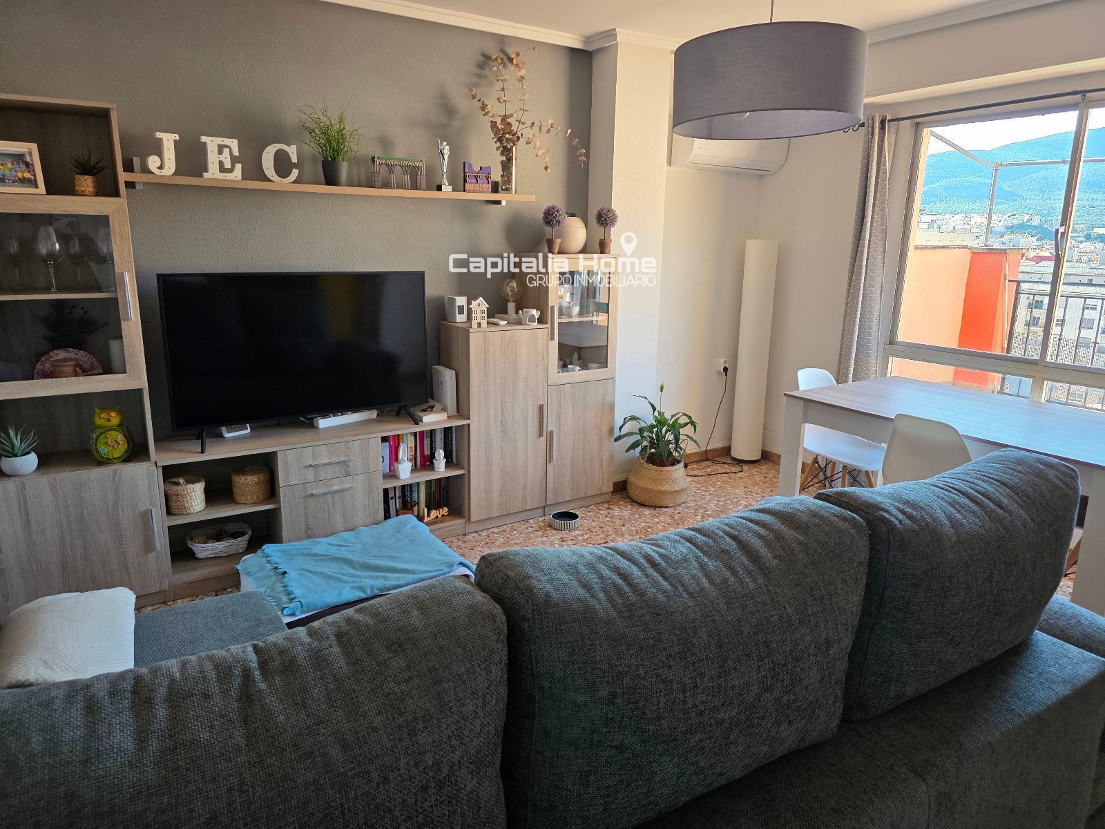 Sala de estar de Ático en venta en Alcoy / Alcoi con Aire acondicionado, Calefacción y Terraza