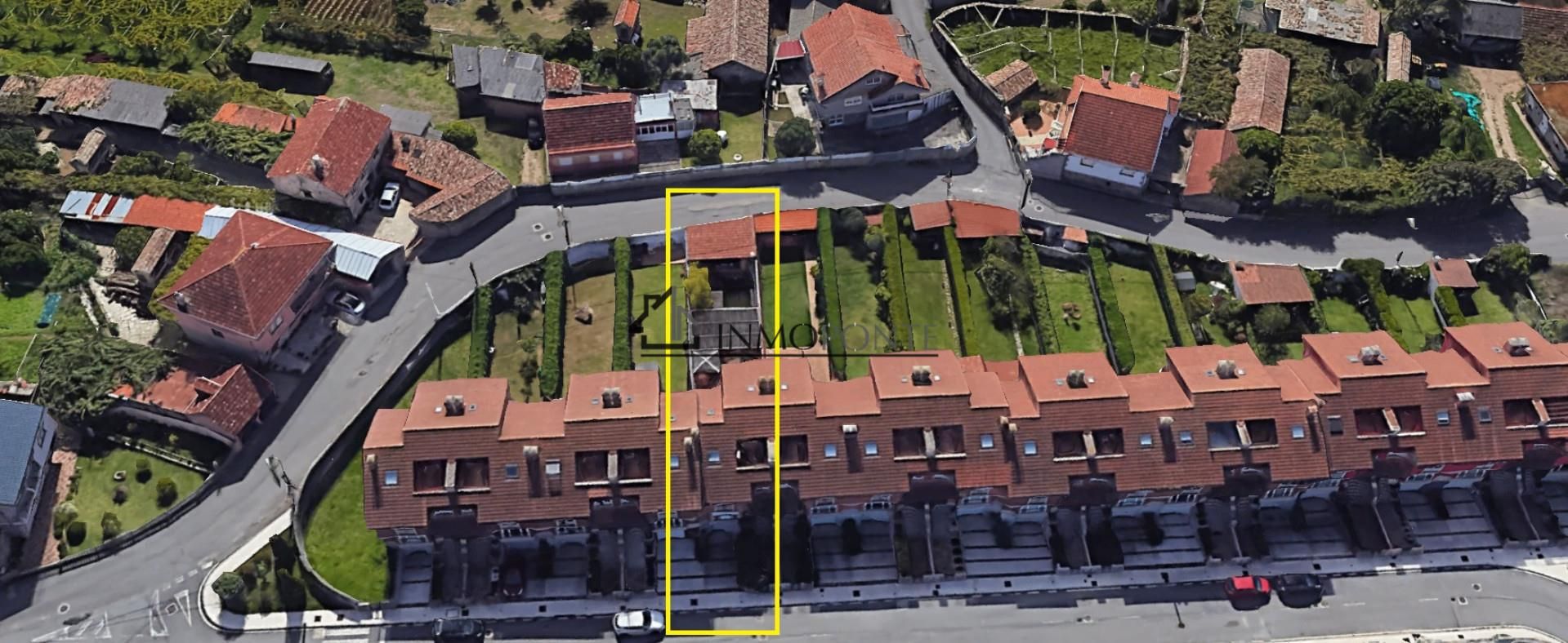 Exterior view of Single-family semi-detached for sale in Sanxenxo