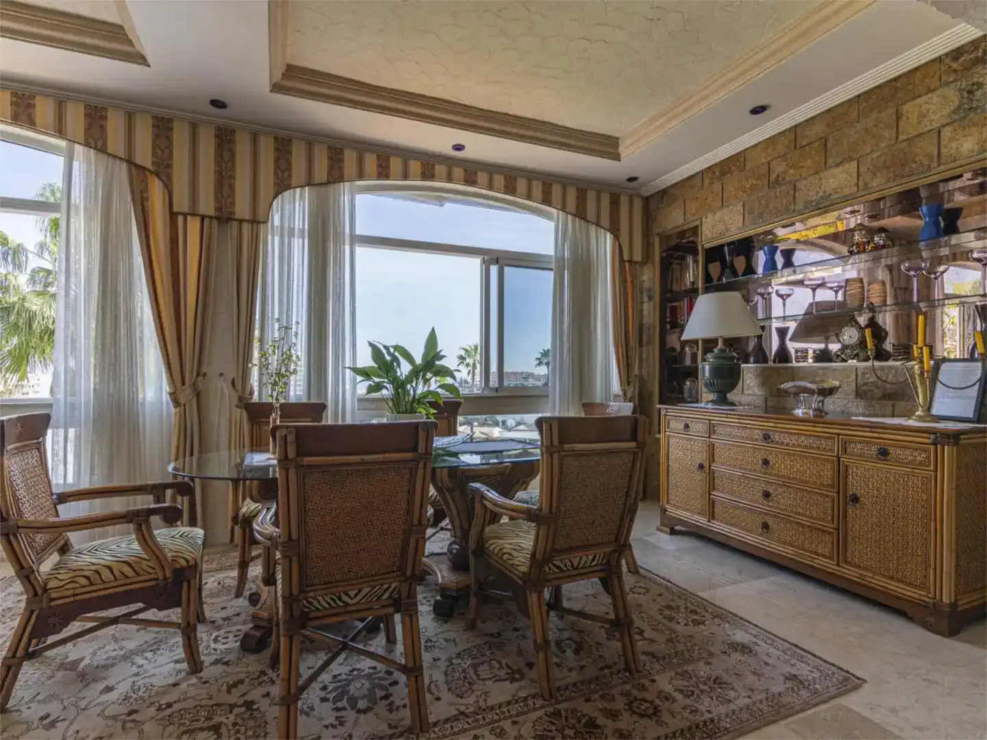Comedor de Casa o chalet en venta en Benalmádena con Aire acondicionado, Piscina y Balcón