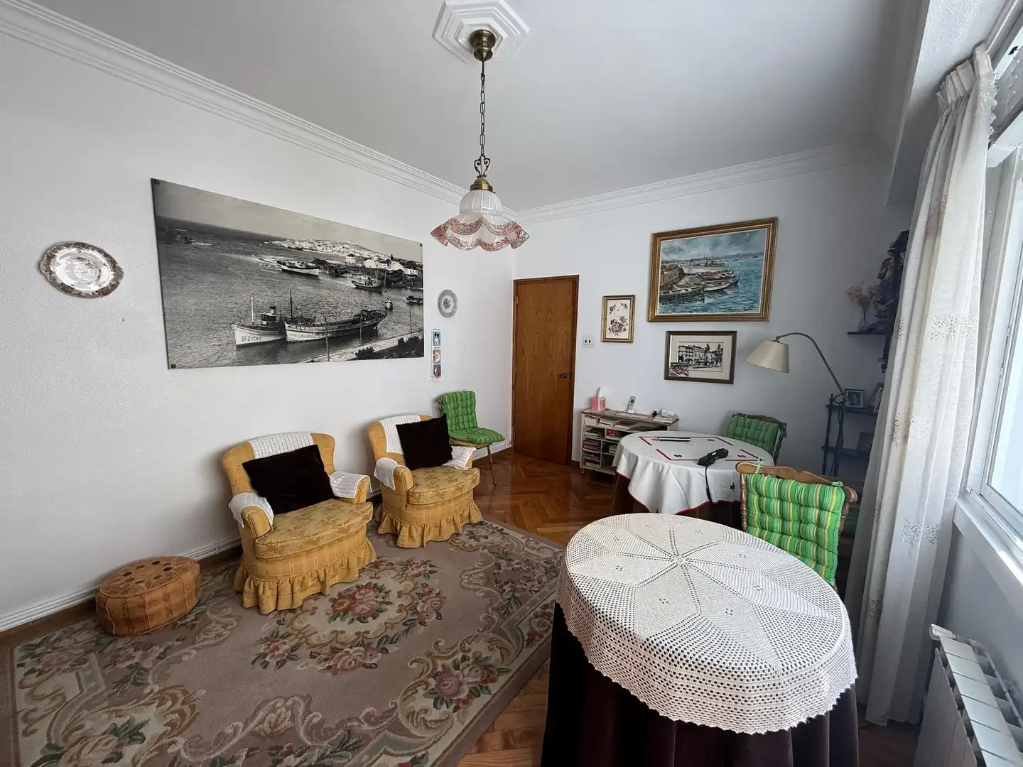 Wohnzimmer von Wohnung zum Verkauf in Lugo mit Heizung
