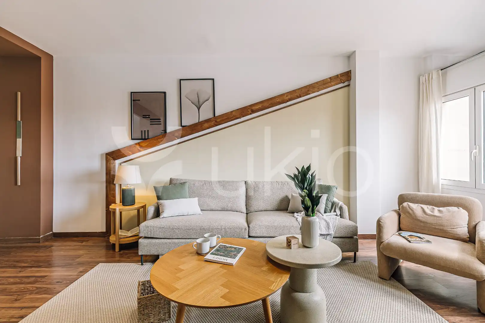 Sala de estar de Apartamento de alquiler en Gràcia