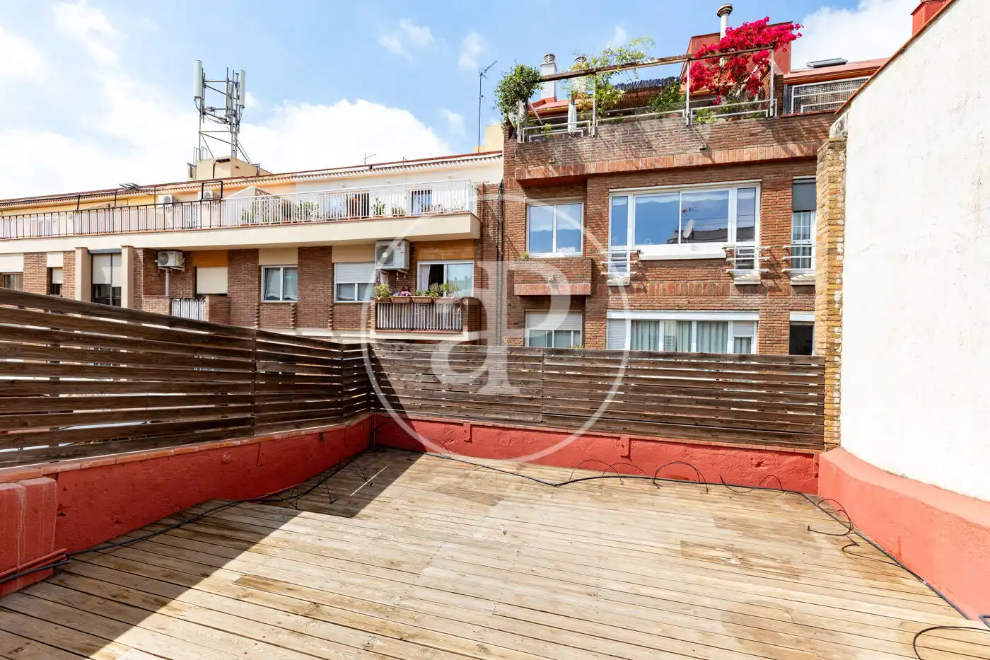 Terraza de Casa adosada en venta en Barcelona con Calefacción, Jardín privado y Terraza
