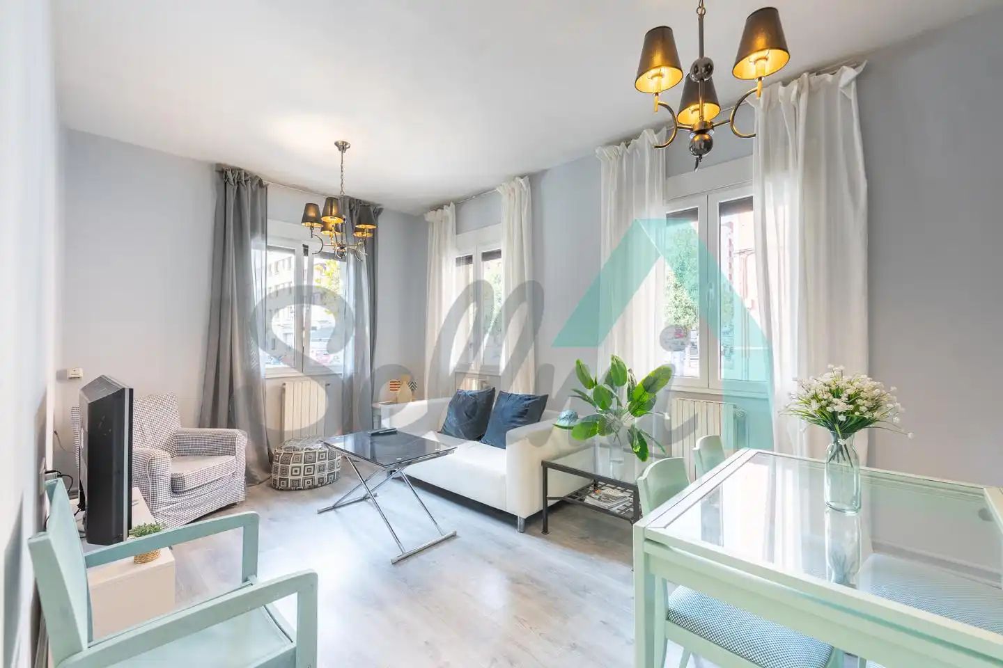 Wohnzimmer von Erdgeschoss zur Miete in Fozaneldi - Tenderina - Ventanielles
