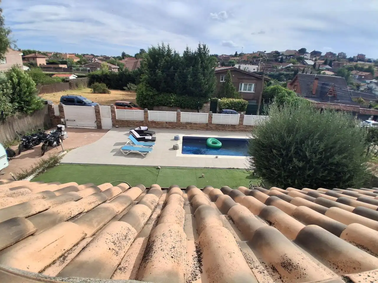 Swimming pool of Houses for sale in El Casar  with Heating, Storage room and Swimming Pool