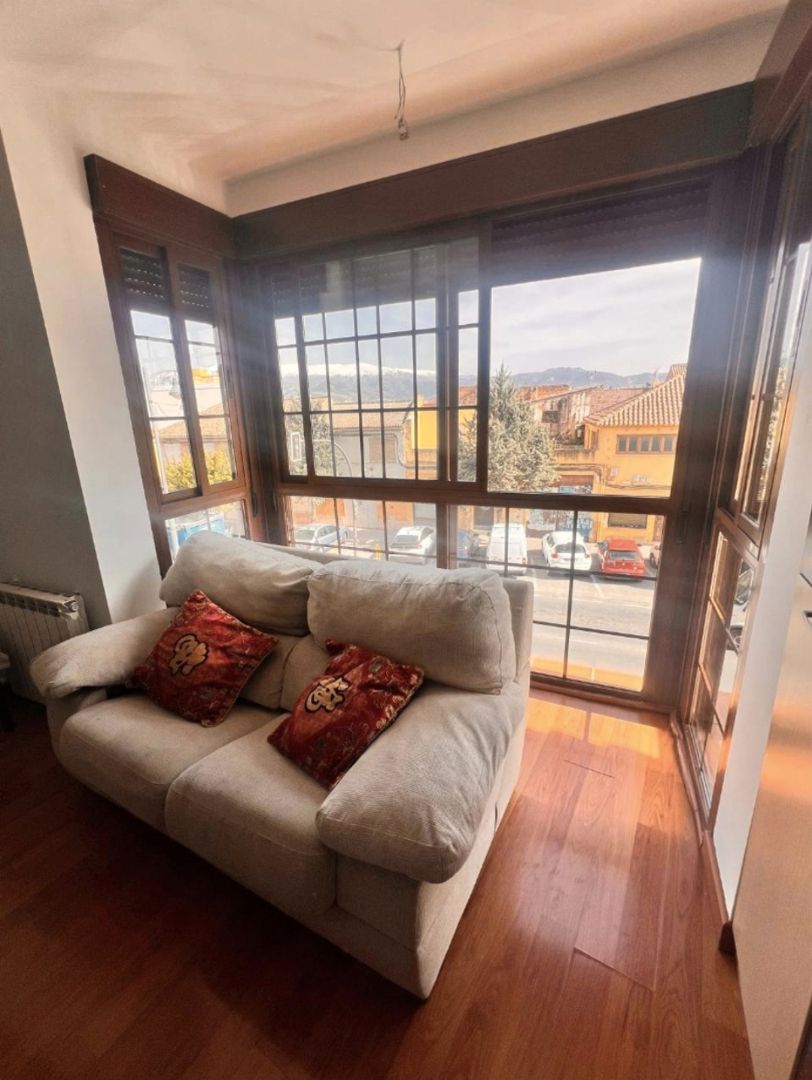 Exterior view of Flat for sale in Las Gabias  with Terrace, Furnished and Balcony