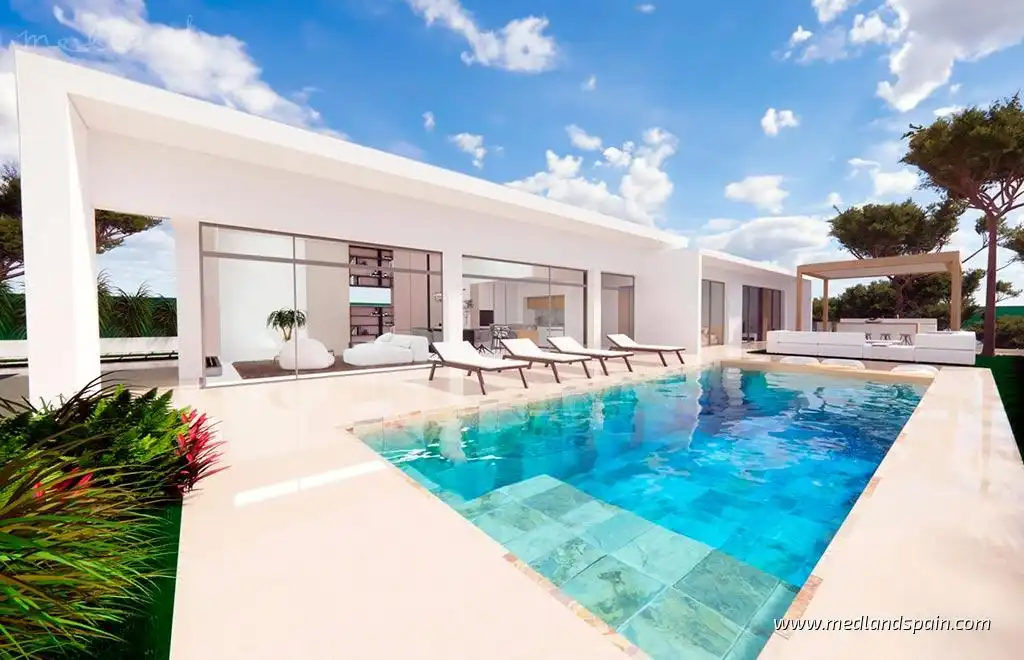 Chalet con piscina en venta en El Pinar de Campoverde