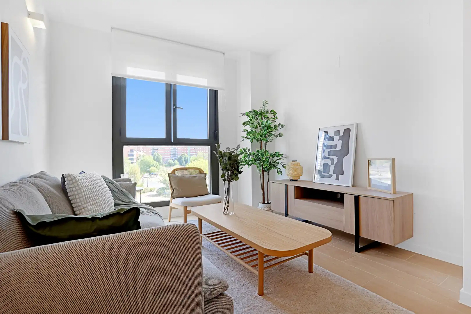 Sala de estar de Piso en venta en Madrid con Piscina comunitaria