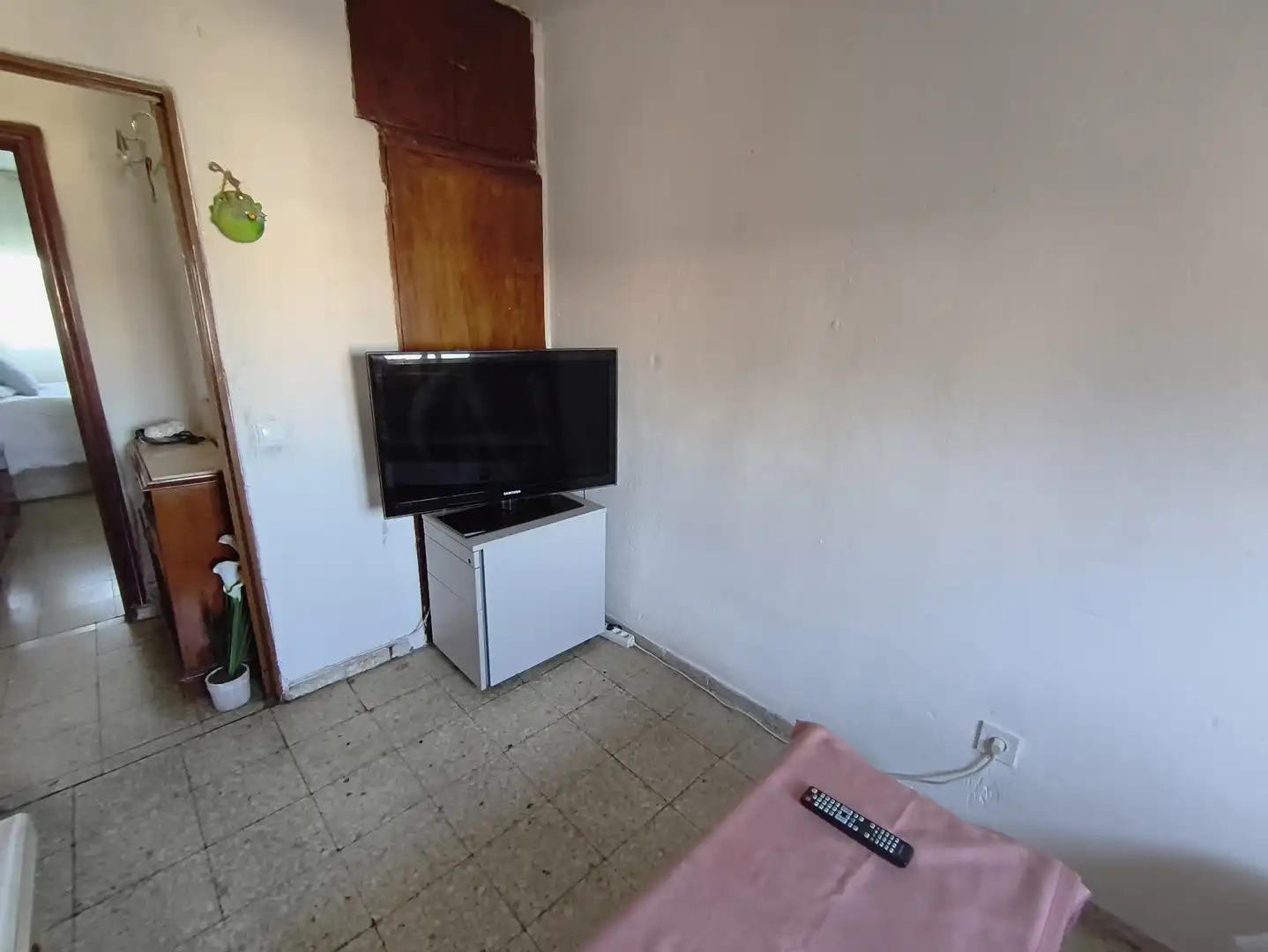 Living room of Flat for sale in Madrid  with Heating, Terrace and Furnished