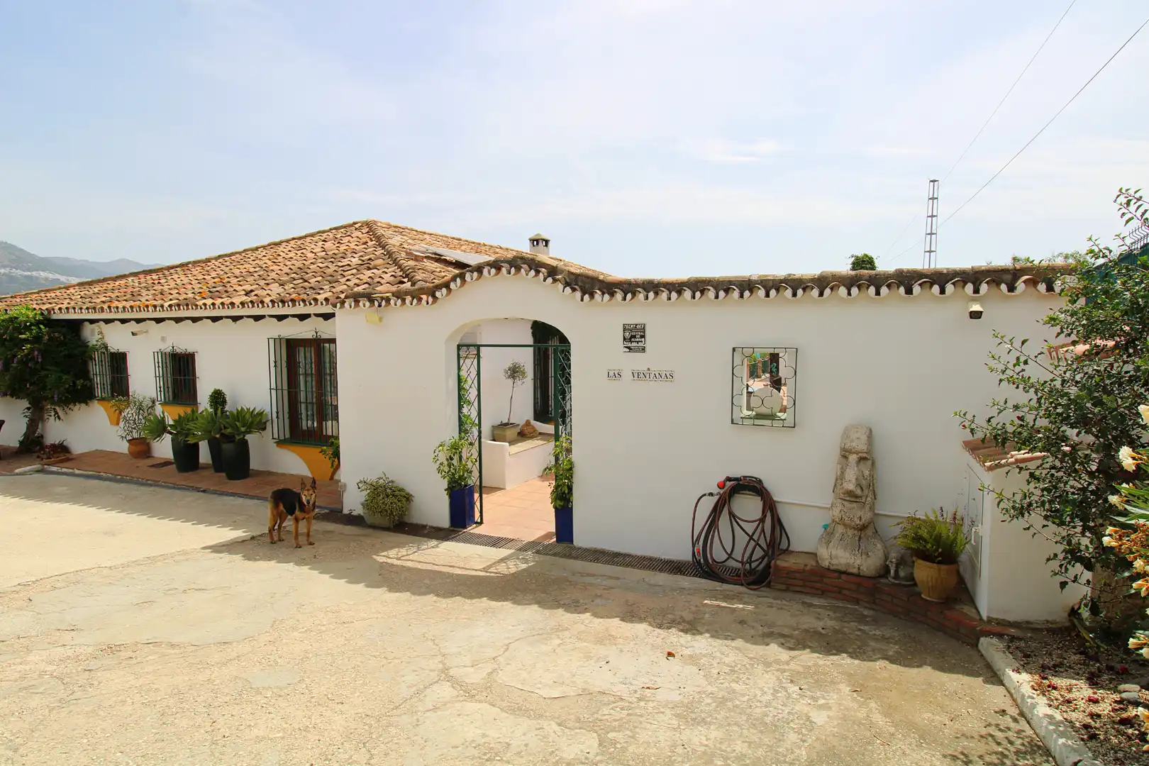 Jardín de Finca rústica en venta en Mijas con Aire acondicionado, Calefacción y Jardín privado