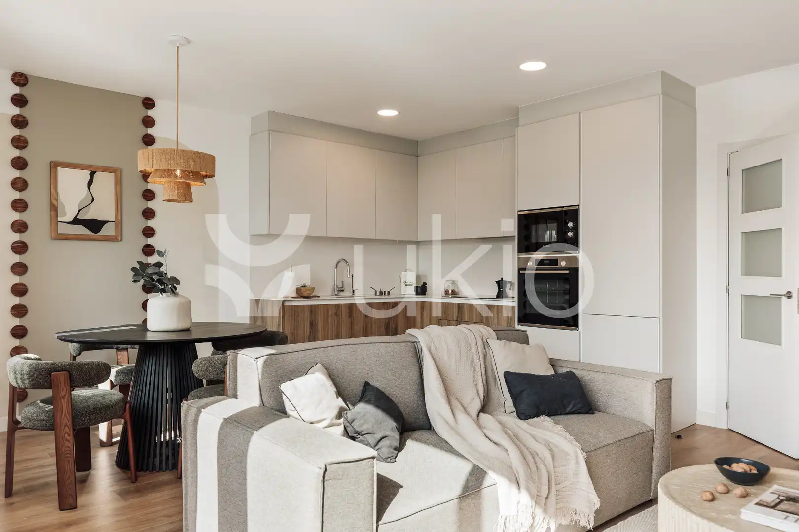 Sala d'estar de Apartament de lloguer en Barcelona amb Aire condicionat, Calefacció i Terrassa