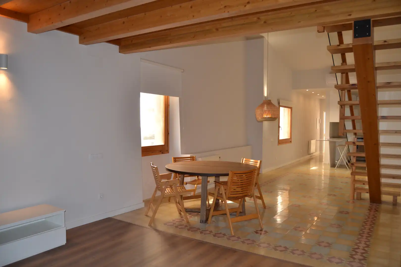 Dining room of Flat for rent in Sant Cugat del Vallès  with Air Conditioner, Furnished and Oven