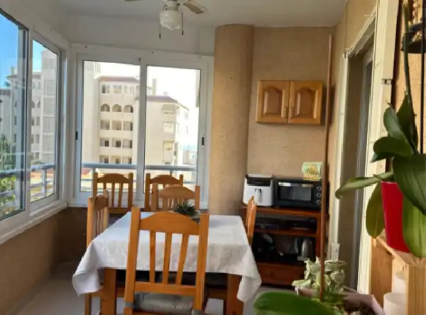Dining room of Flat for sale in Elche / Elx  with Private garden, Swimming Pool and Community pool