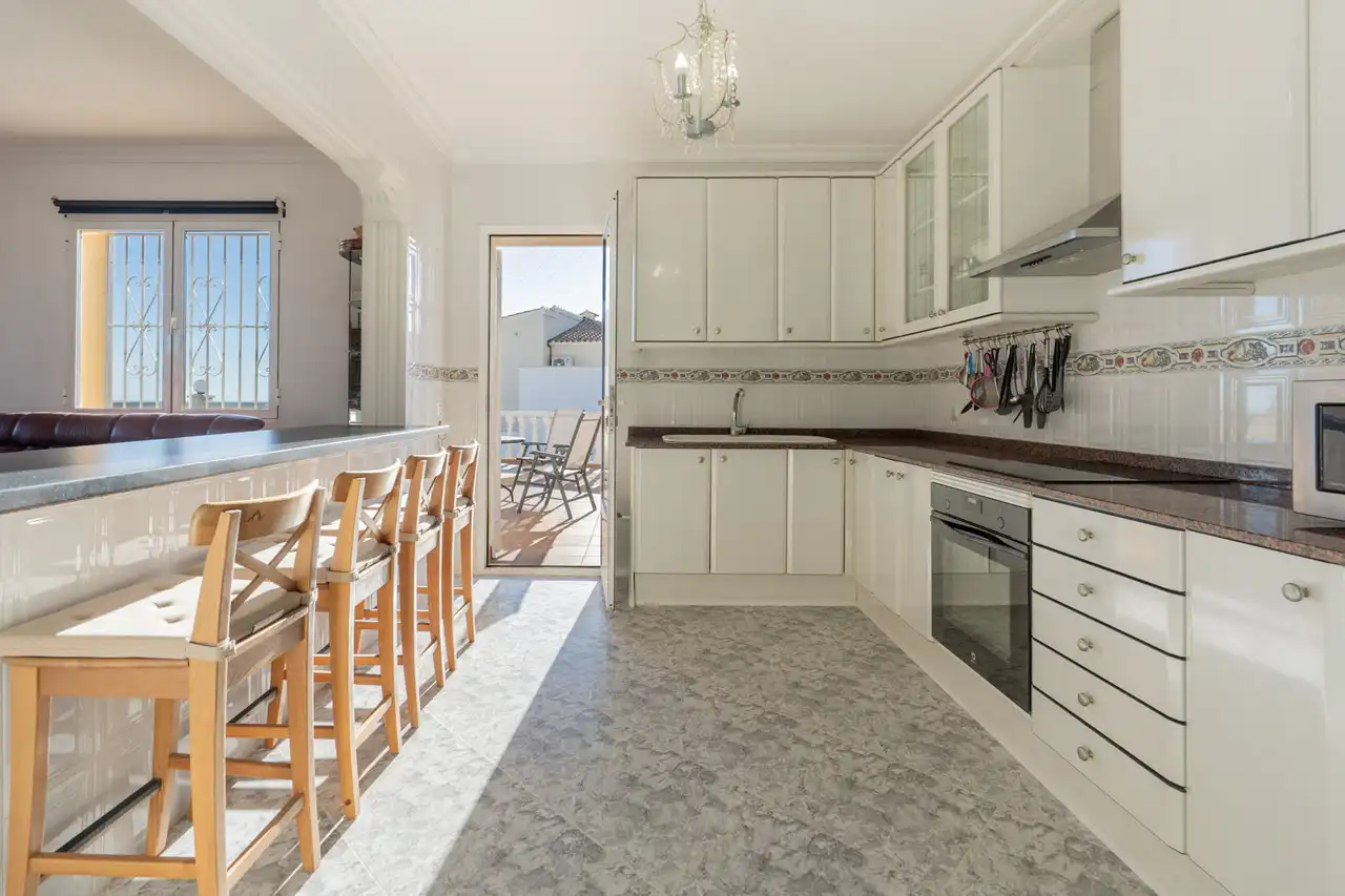 Cocina de Casa o chalet en venta en Calpe / Calp con Terraza y Trastero