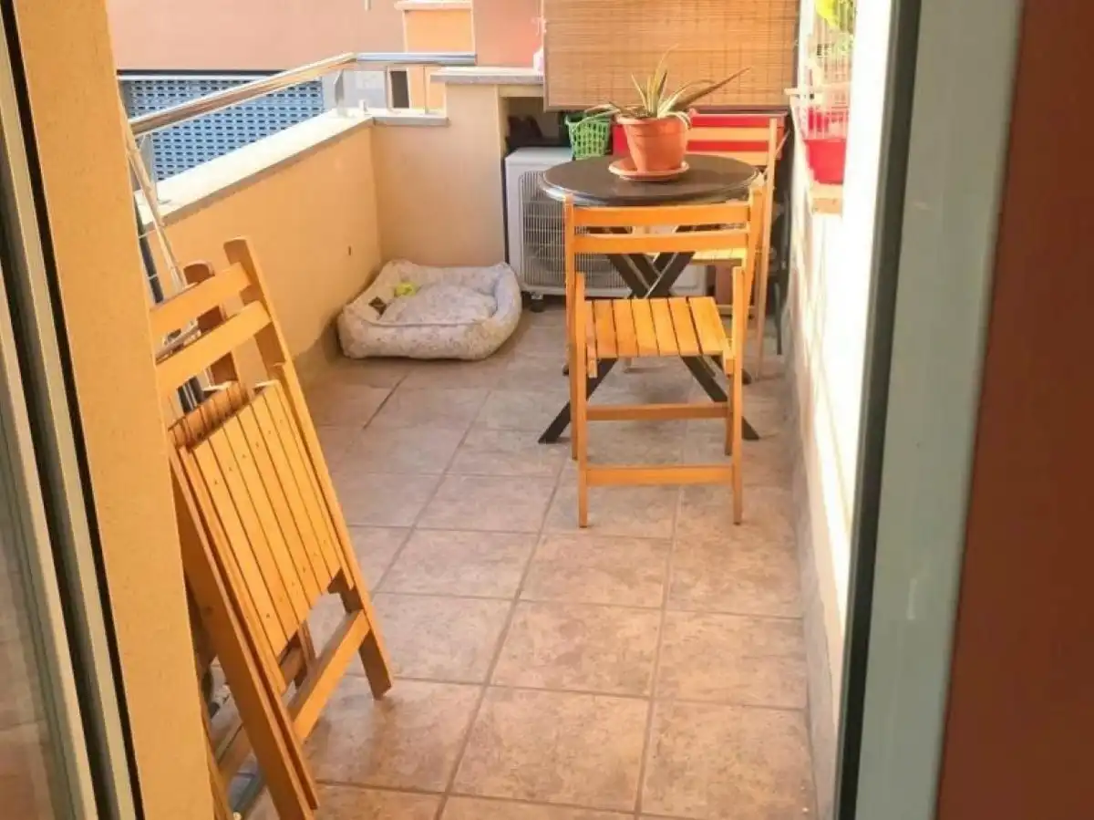 Balcony of Flat for sale in Esparreguera  with Air Conditioner, Heating and Furnished