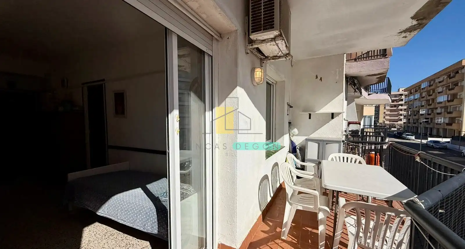 Terraza de Apartamento en venta en Roses con Calefacción, Horno y Microondas