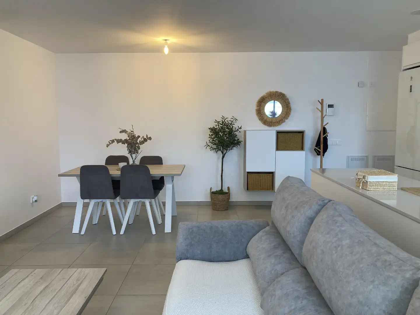 Sala de estar de Apartamento en venta en Ses Figueretes - Platja d'en Bossa - Cas Serres